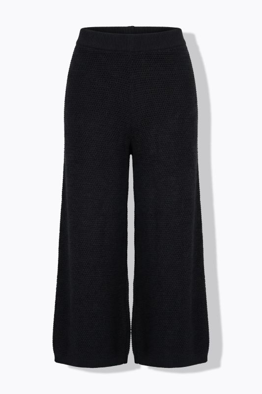 Chunky Knit Elastic Waist Pants