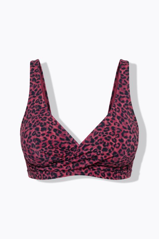 Leopard Print  Bikini Top