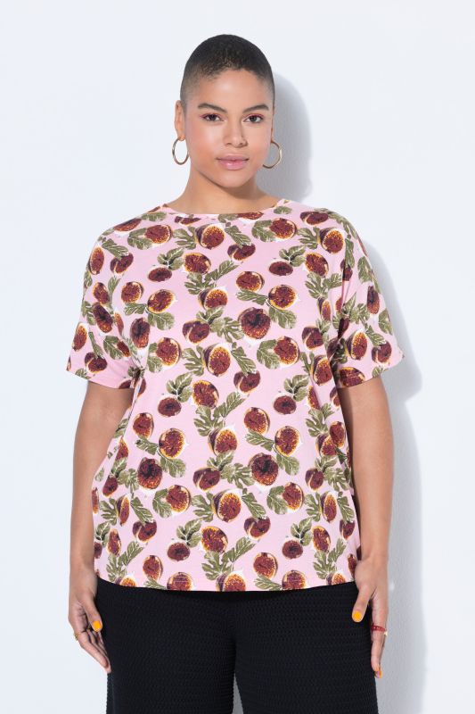 Fig Print Short Sleeve Tee