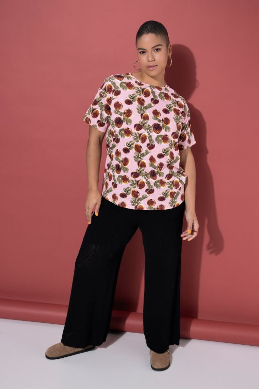 Fig Print Short Sleeve Tee