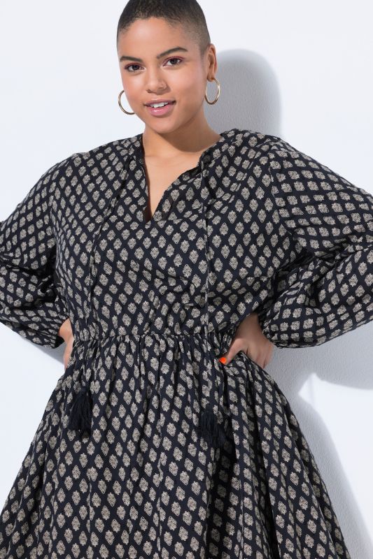 Allover Print  Dress