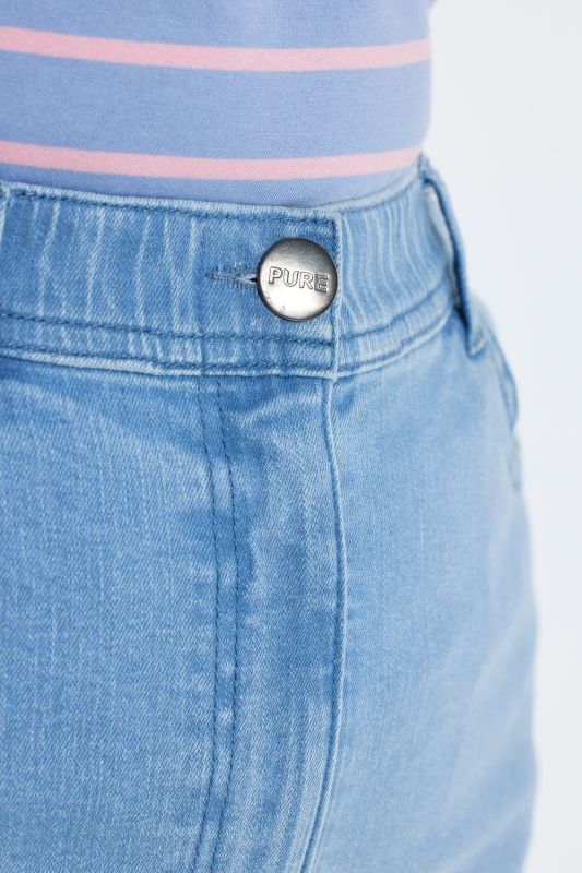 Eco Cotton Denim Skirt