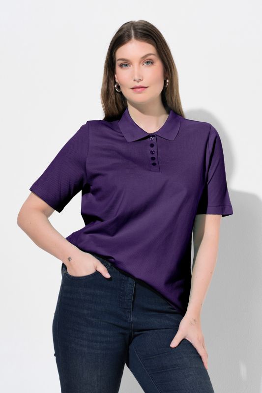 Short Sleeve Cotton Jersey Polo