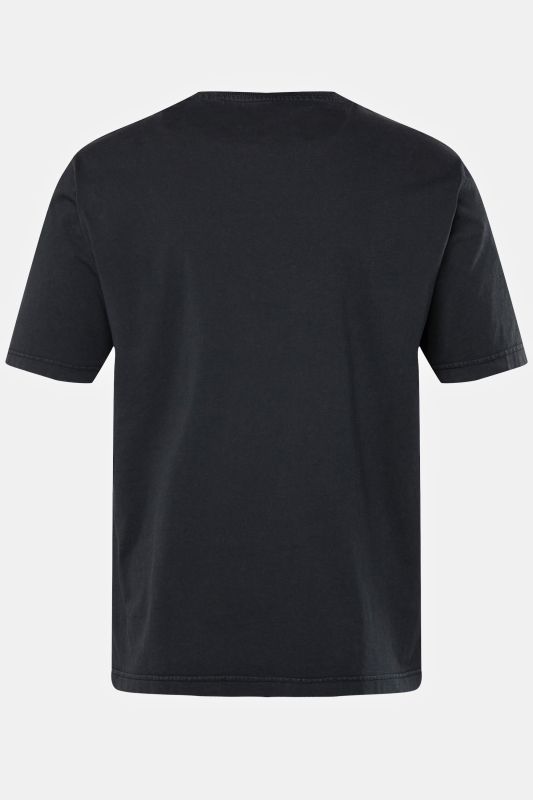 T-shirt, short sleeve, vintage look, chest print, round neck, up to 8 XL