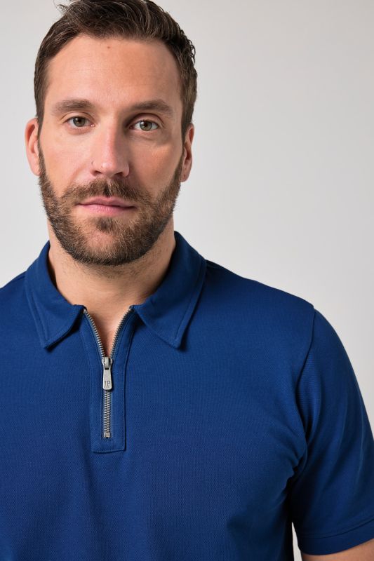 Блуза с яка едноцветна