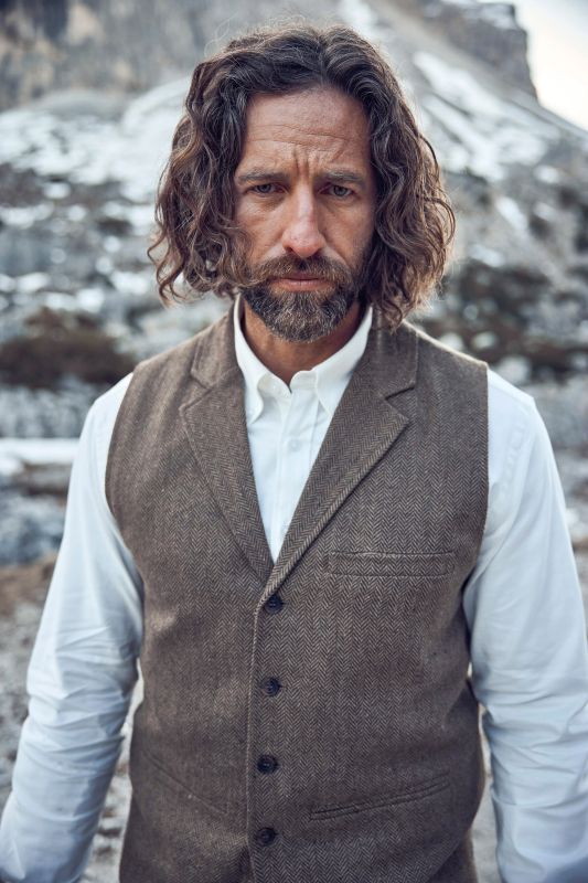 Tweed waistcoat FLEXNAMIC®