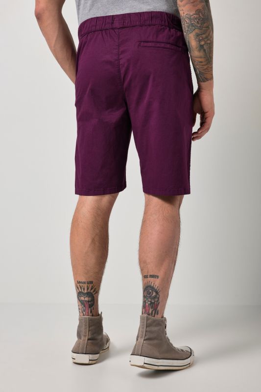 Slip-on Bermuda shorts