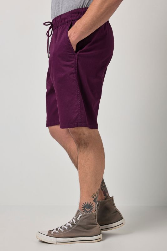 Slip-on Bermuda shorts