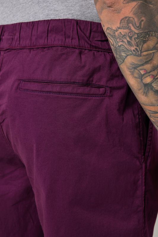 Slip-on Bermuda shorts