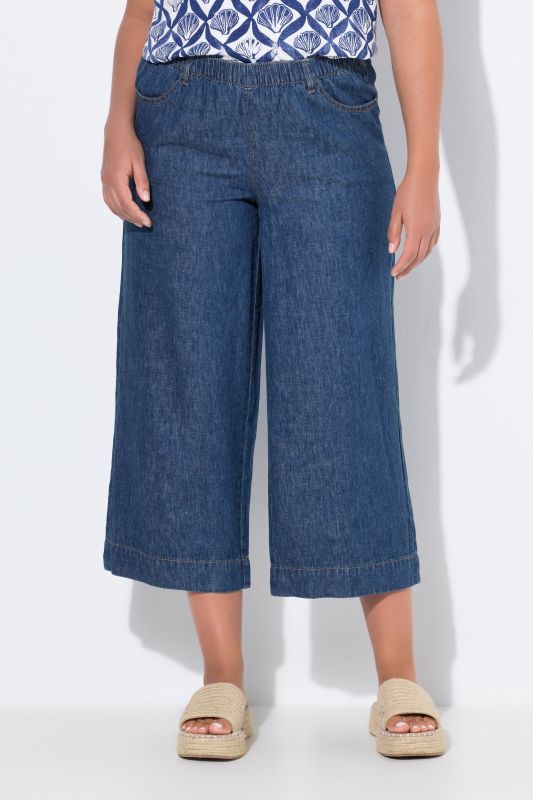 Linen Blend Culottes