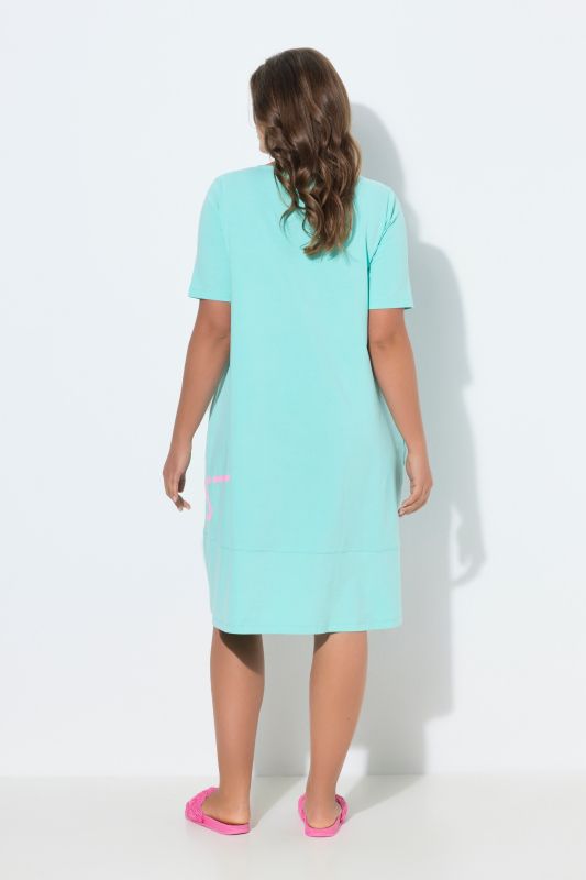 Рокля трикотажна с надпис