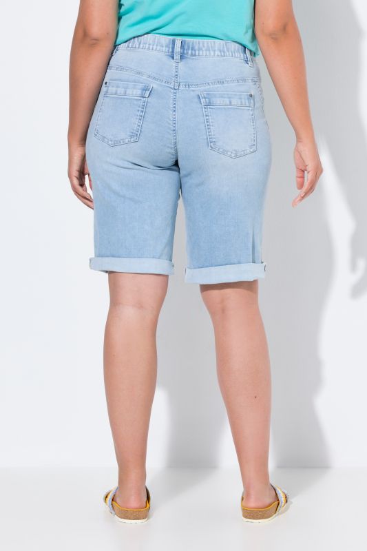 Denim Bermuda Shorts