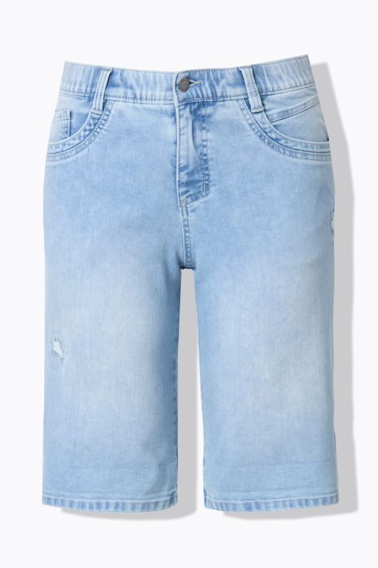 Denim Bermuda Shorts