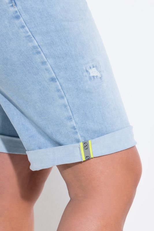 Denim Bermuda Shorts