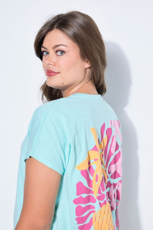 Seashell Back Print Tunic Tee
