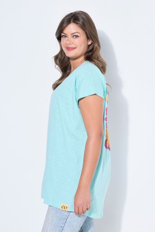 Seashell Back Print Tunic Tee