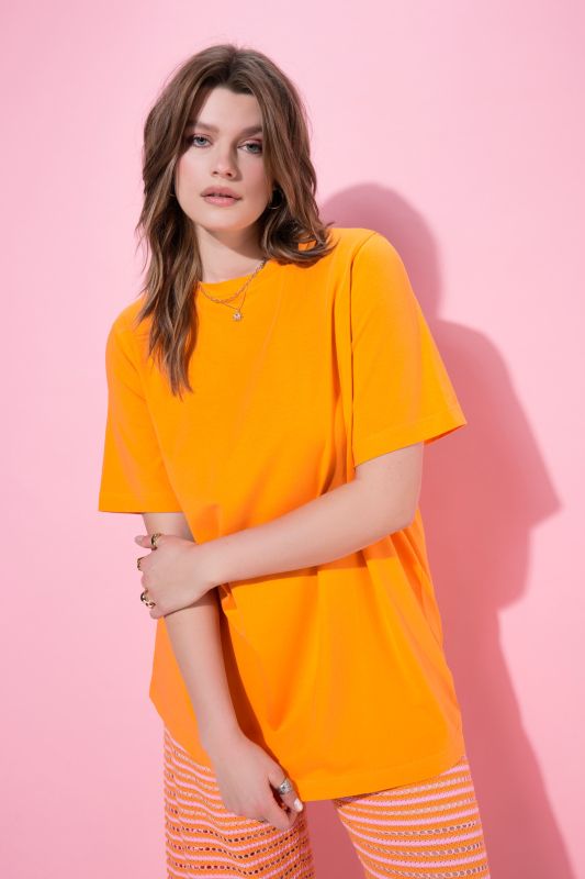Round Neck Long Tee