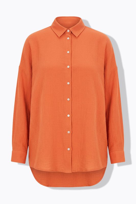 Cotton Muslin Blouse