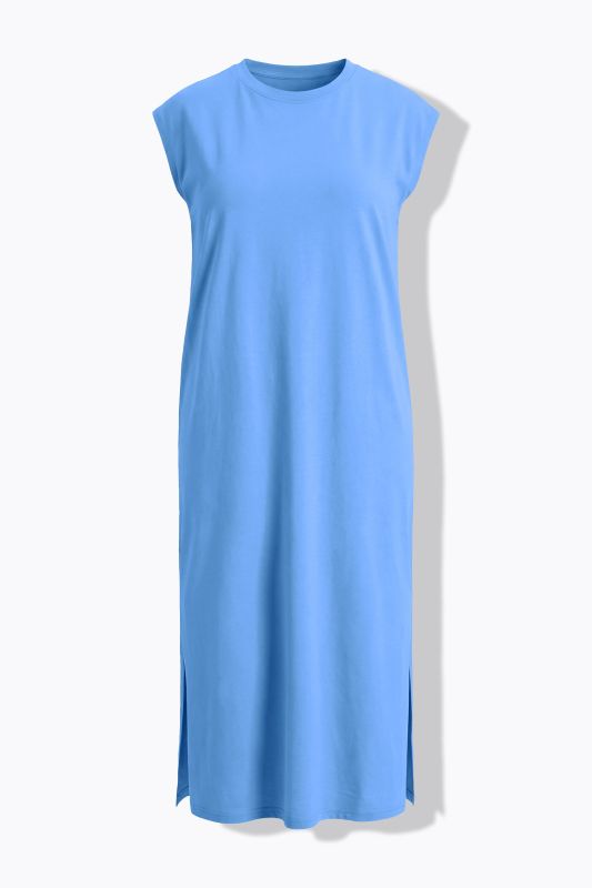 Classic Cap Sleeve Oversized  Fit Jersey Dress