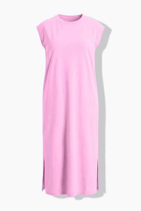 Classic Cap Sleeve Oversized  Fit Jersey Dress