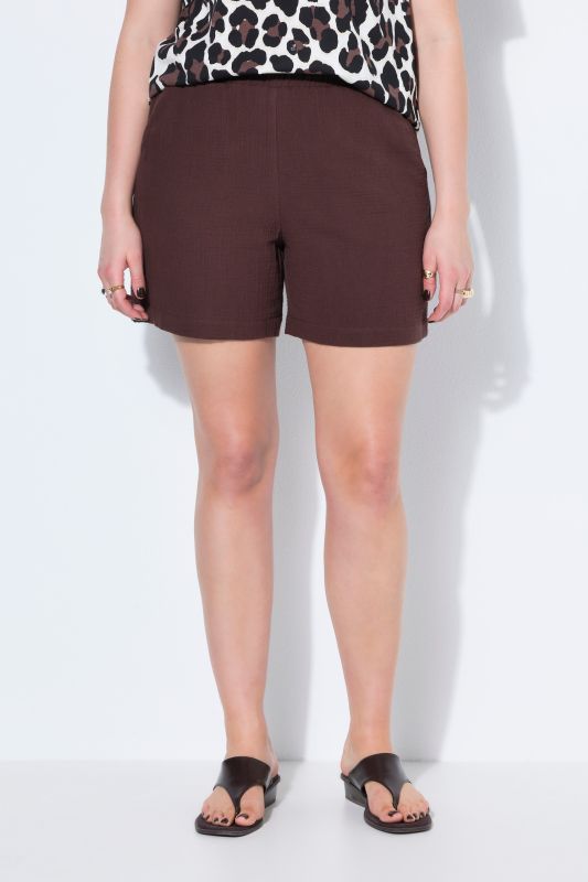 Шорти от муселин с широки крачоли