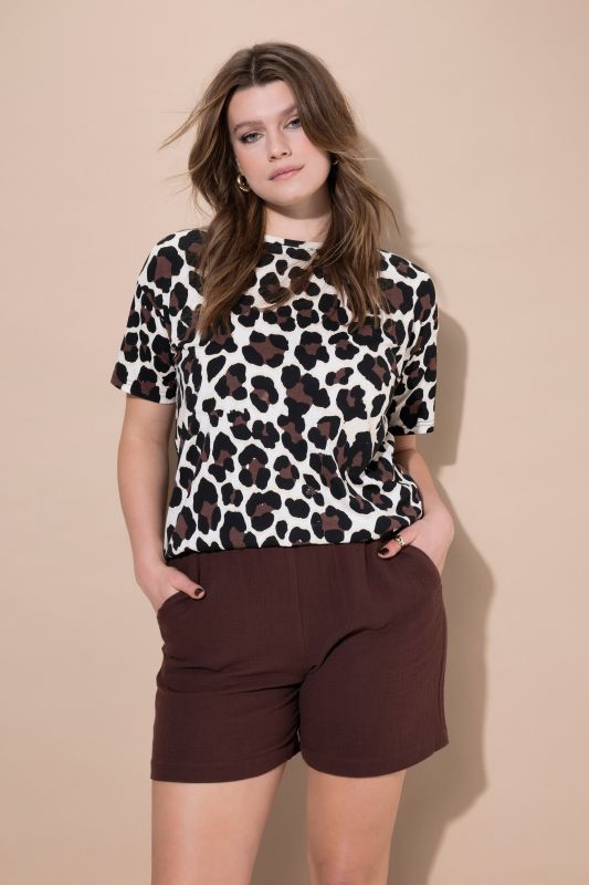 Шорти от муселин с широки крачоли