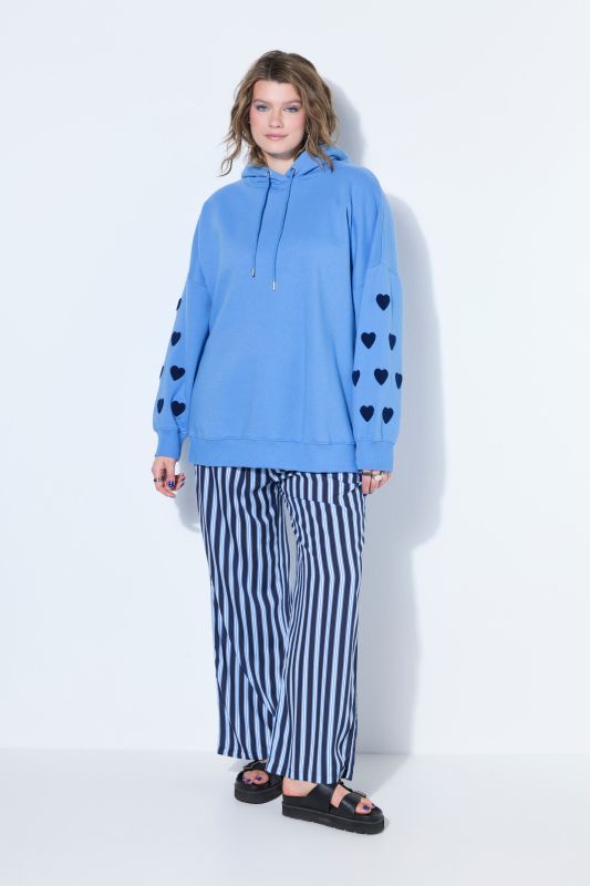 Hoodie, extra oversized, sweat, hood, hearts