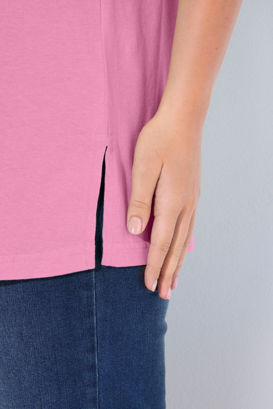 Basic Round Neck Short Sleeve Relaxed Fit  Tee