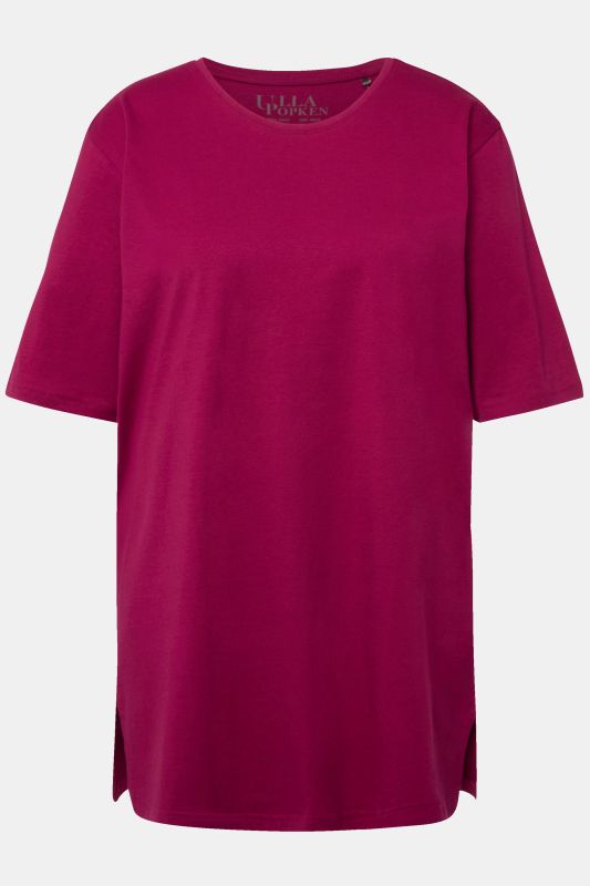 Basic Round Neck Short Sleeve Relaxed Fit  Tee