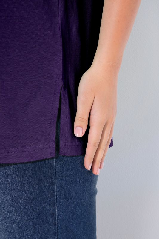 Basic Round Neck Short Sleeve Relaxed Fit  Tee