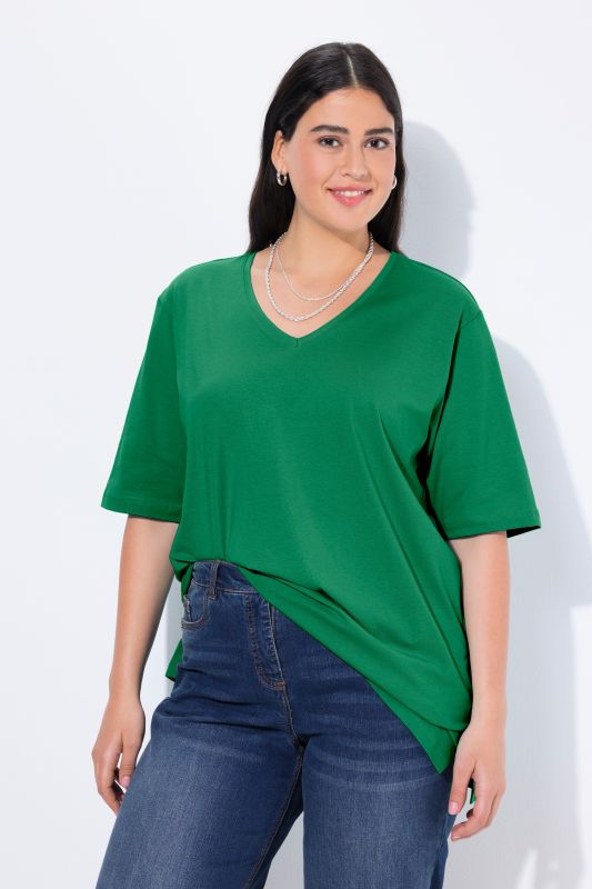 Тениска с V - образно деколте