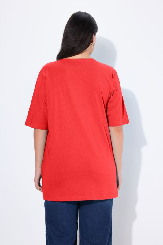 Тениска с V - образно деколте