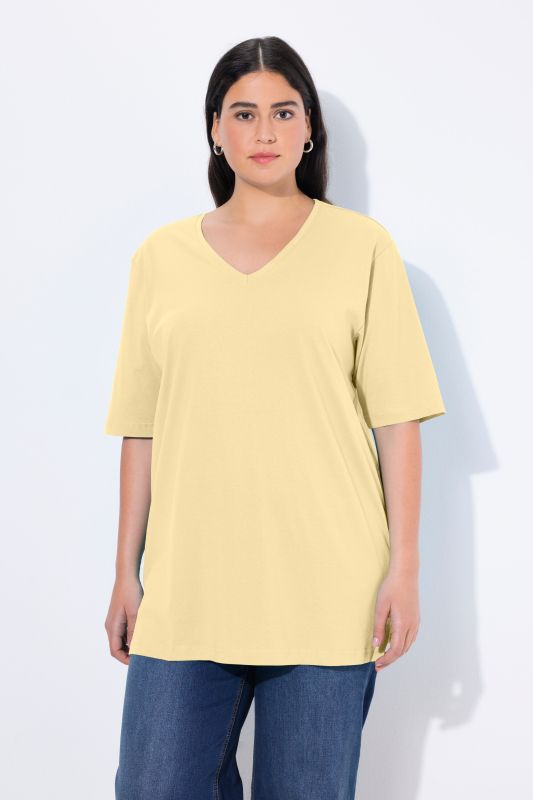 Тениска с V - образно деколте