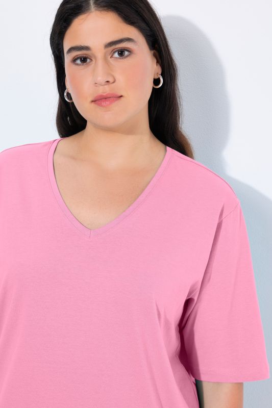 Тениска с V - образно деколте