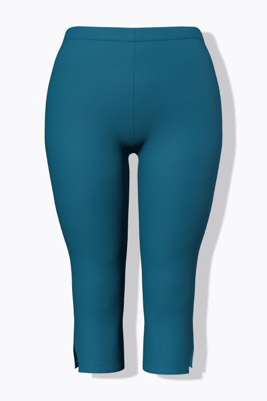 Basic Stretch Knit Capris