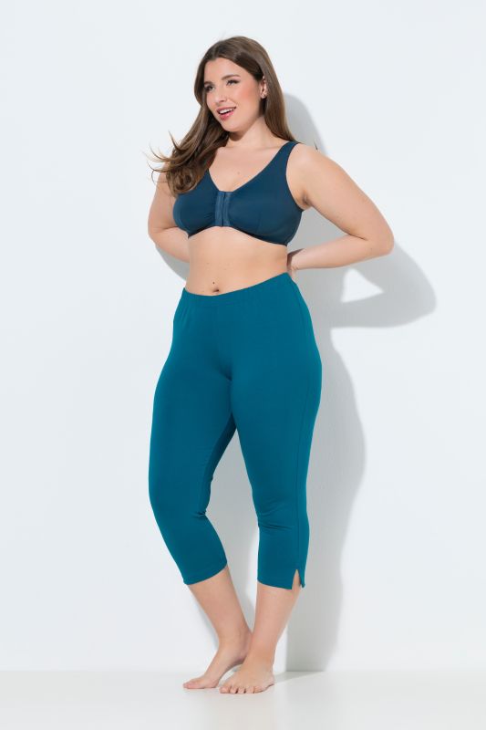 Basic Stretch Knit Capris