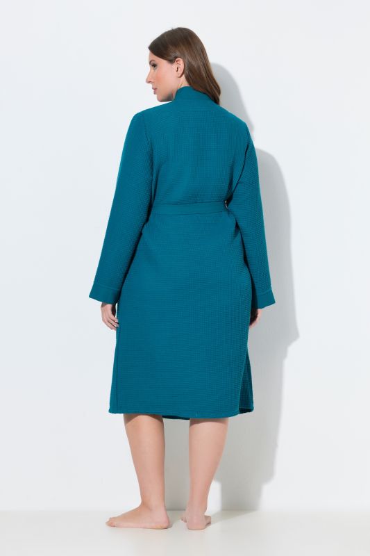 Халат за баня с вафлена структура