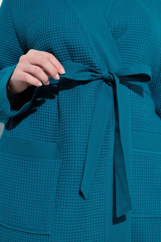 Халат за баня с вафлена структура