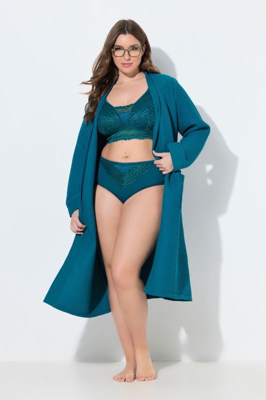 Халат за баня с вафлена структура