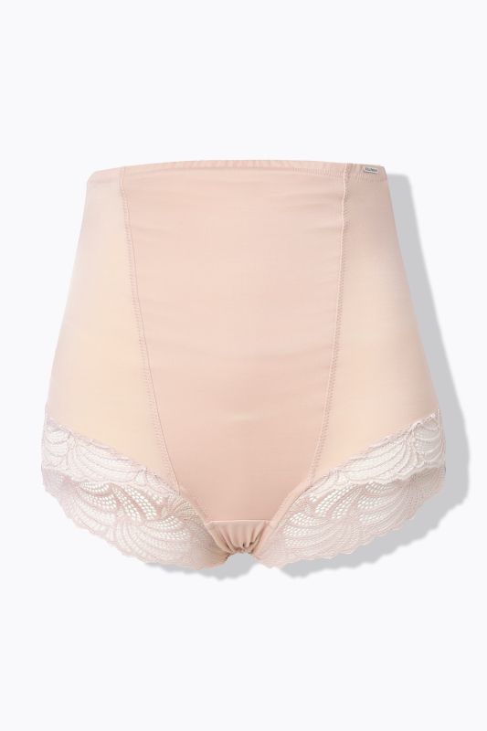 Lace Bottom High Waist Body Shaping Panty