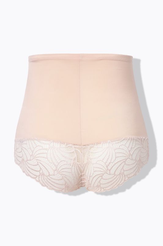 Lace Bottom High Waist Body Shaping Panty