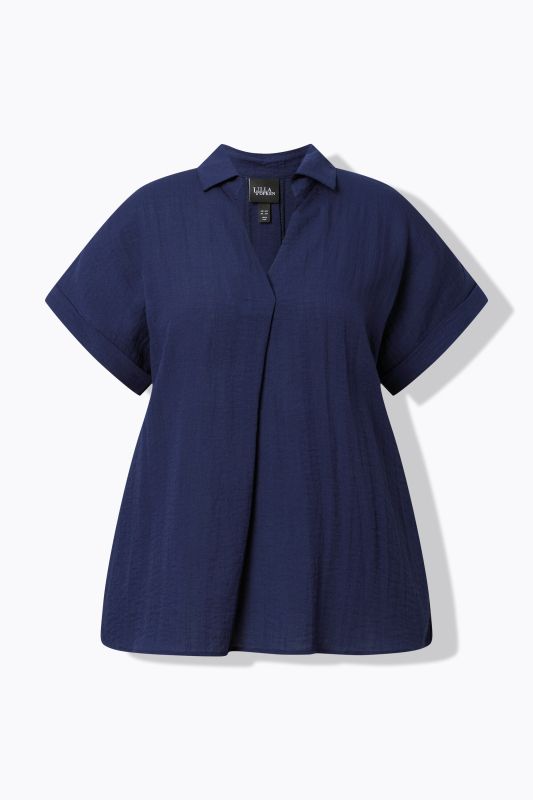 Блуза с копчета за акцент