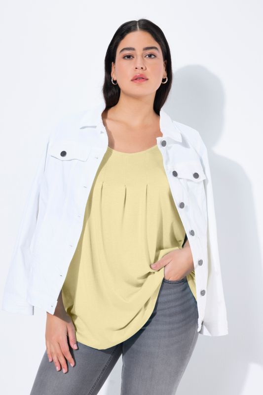 Тениска с плисета