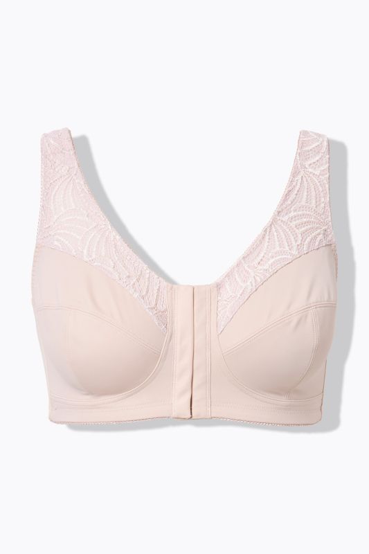 Pastel Front Closure Wirefree Kelly Fit Support Bra