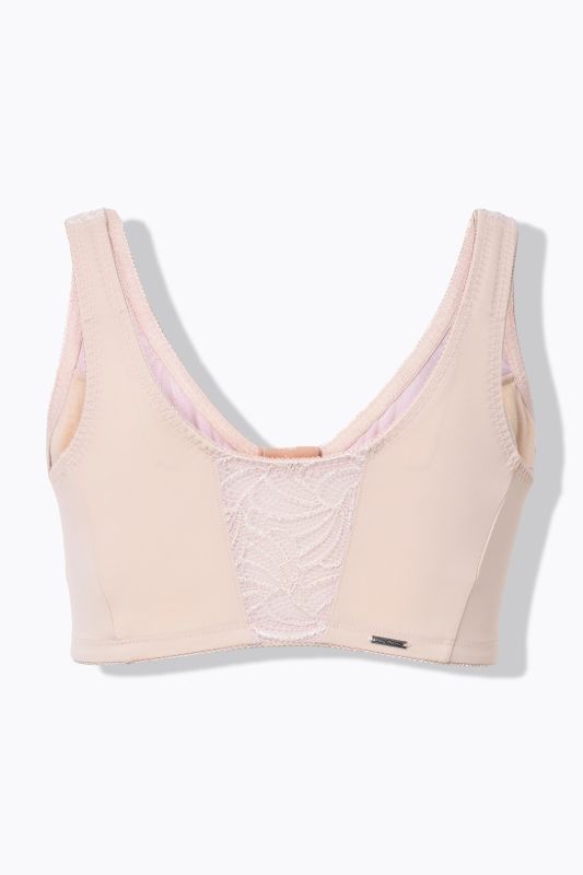 Pastel Front Closure Wirefree Kelly Fit Support Bra