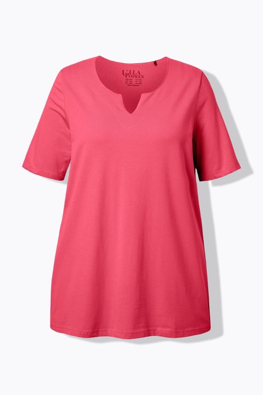 Тениска с модерно деколте