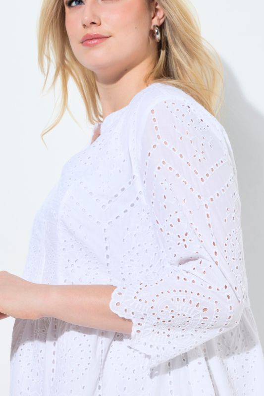 Lace Midi 3/4 Sleeve Dress