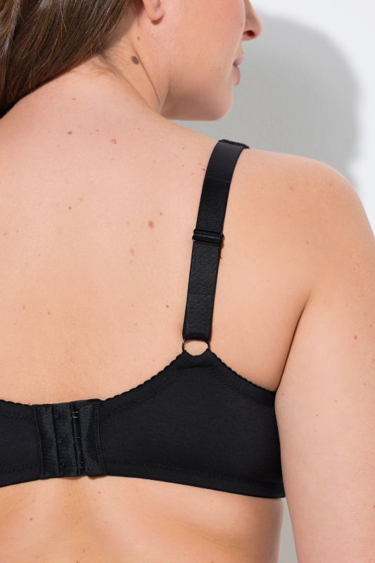 Lace Trim Underwire Bra