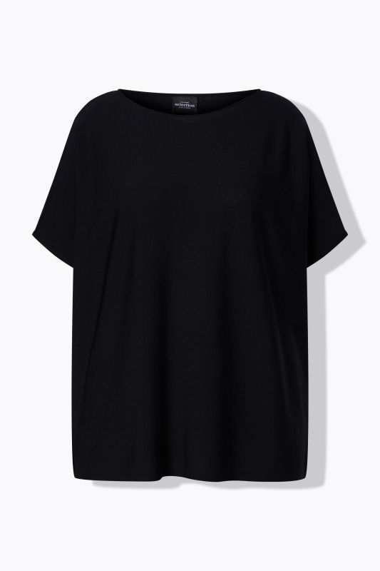 Пуловер с деколте тип лодка