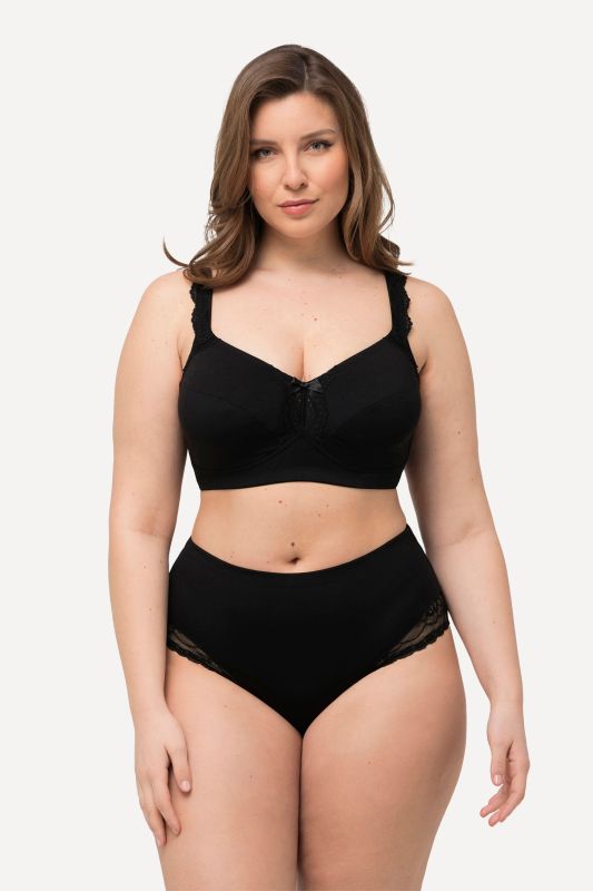 Lace Detail Underwire-Free Bralette